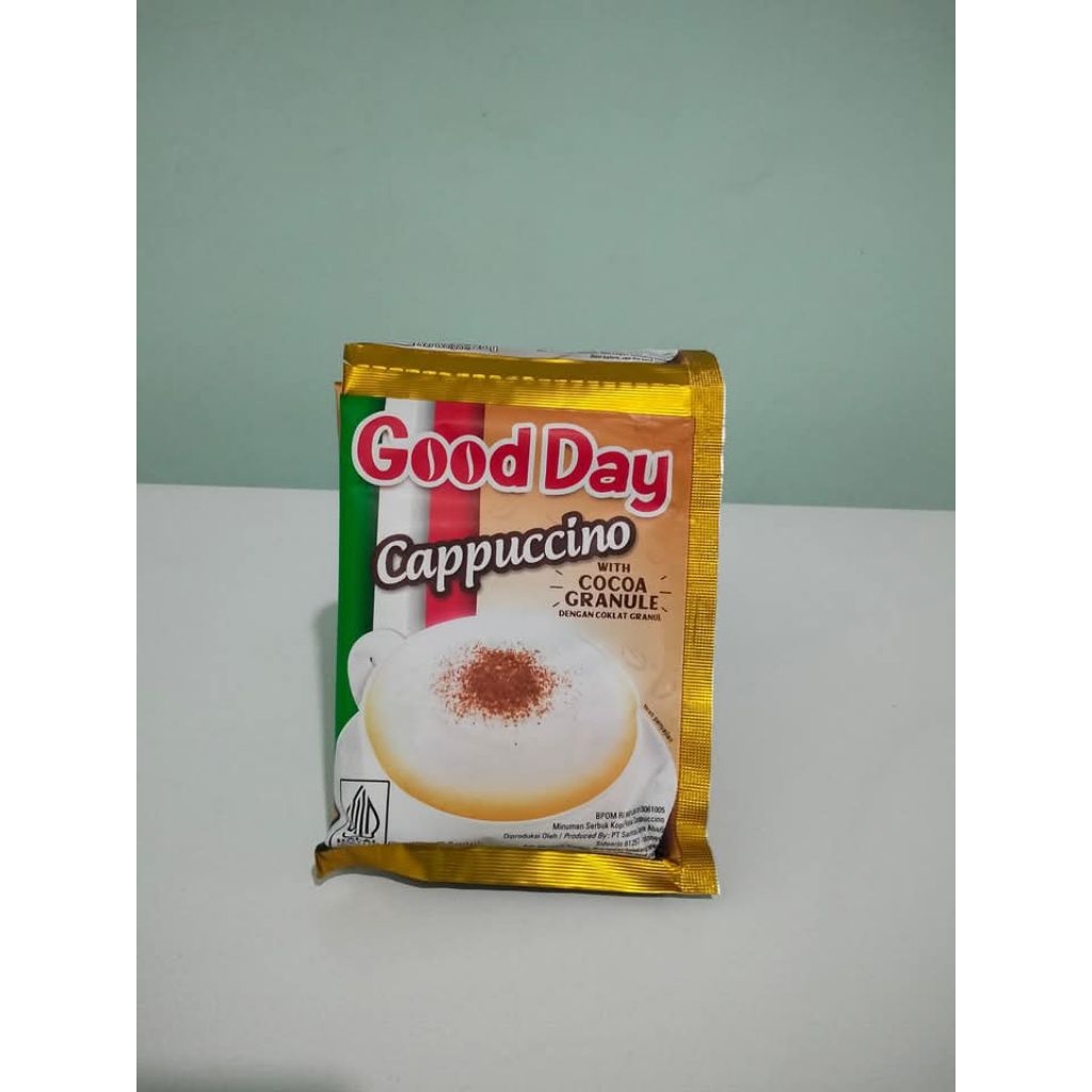 

kopi instan goodday cappucino 10x25gram