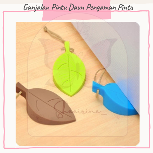 Ganjal pintu bentuk daun / Pengaman pintu / Penahan pintu bentuk daun Ganjalan Pintu Daun Pengaman P