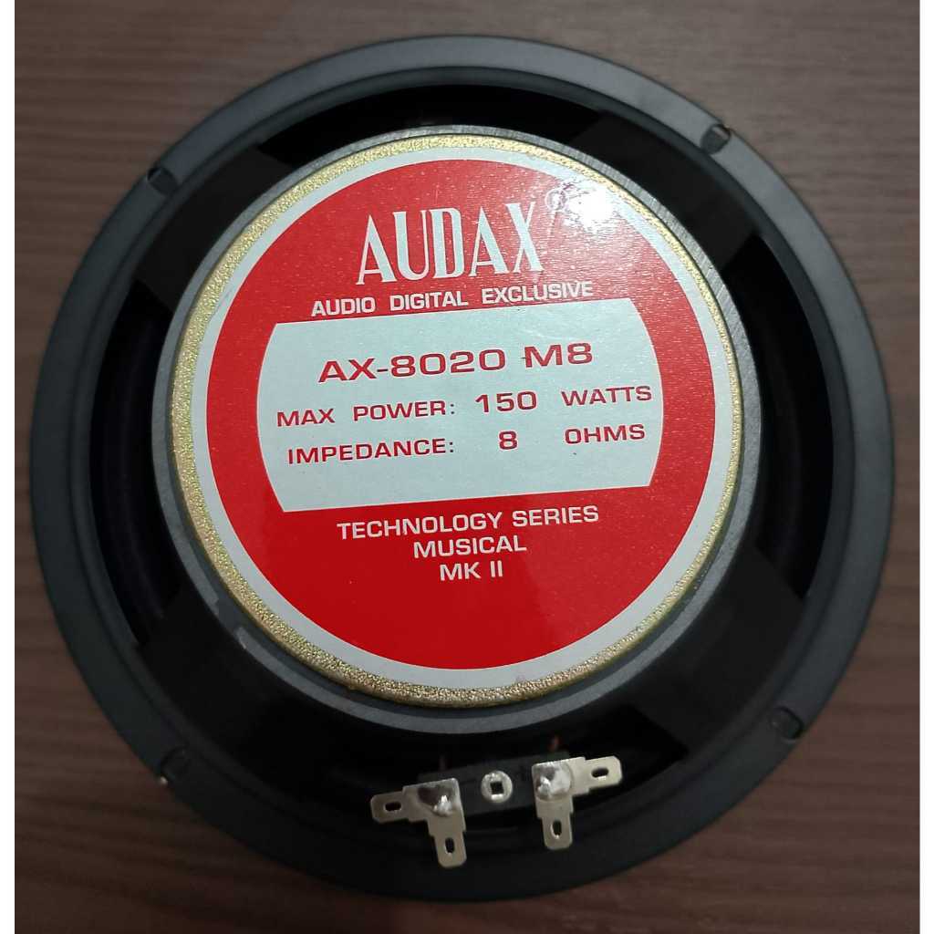 speaker audax 8” fullrange AX 8020 m8