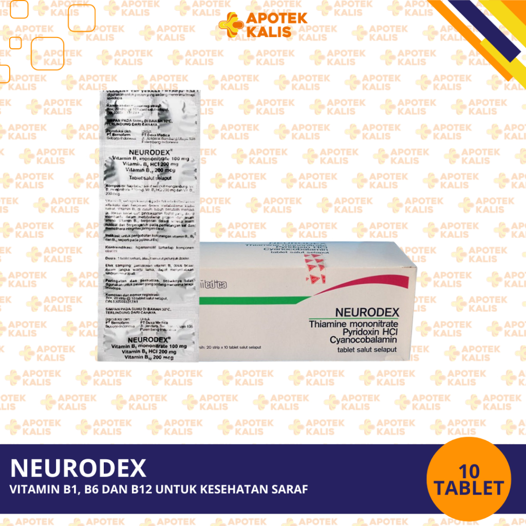NEURODEX MEMENUHI KEBUTUHAN VITAMIN B 10 TABLET