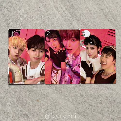 Zerobaseone ZB1 PC Photocard Unit Official Cinema Paradise Cipa Zerose Hanbin Jiwoong Zhang Hao Matt