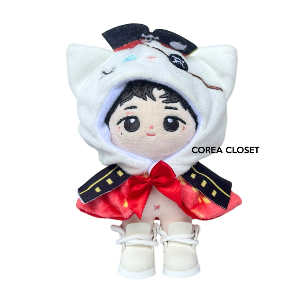 READY STOCK 10cm dimoo    hand warmer upset  labu 17cm Jual baju boneka   - jubah costum Pirates  / 