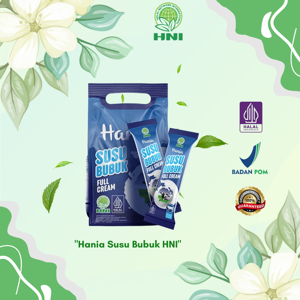 

Hania Susu Bubuk Full Cream - HNI BPOM 100% ORIGINAL