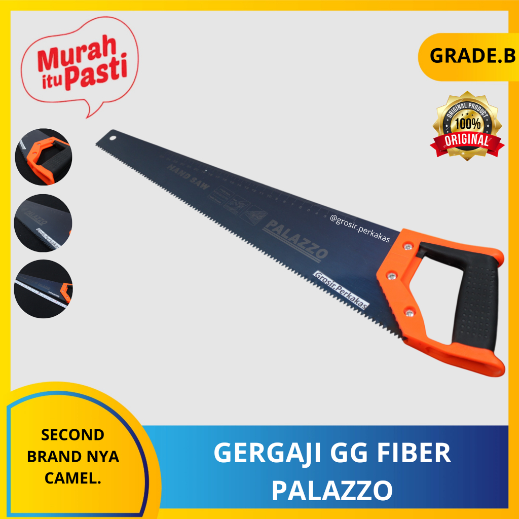 

GERGAJI GG FIBER PALAZZO - SIAP PAKAI - GERGAJI POTONG KAYU. [B][#GERGAJI KAYU]