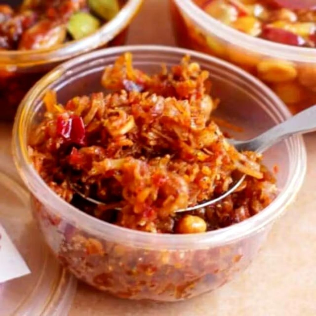 

Teri medan mix kacang