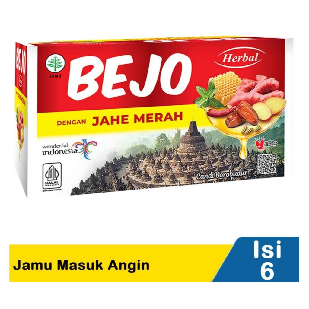 

Bejo Bintang Toedjoe Jamu Masuk Angin 6X15ml