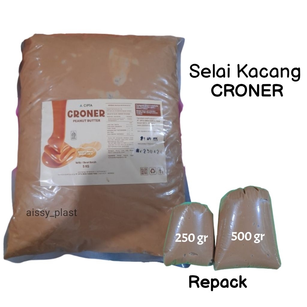

selai kacang croner repack 250 gr & 500 gr