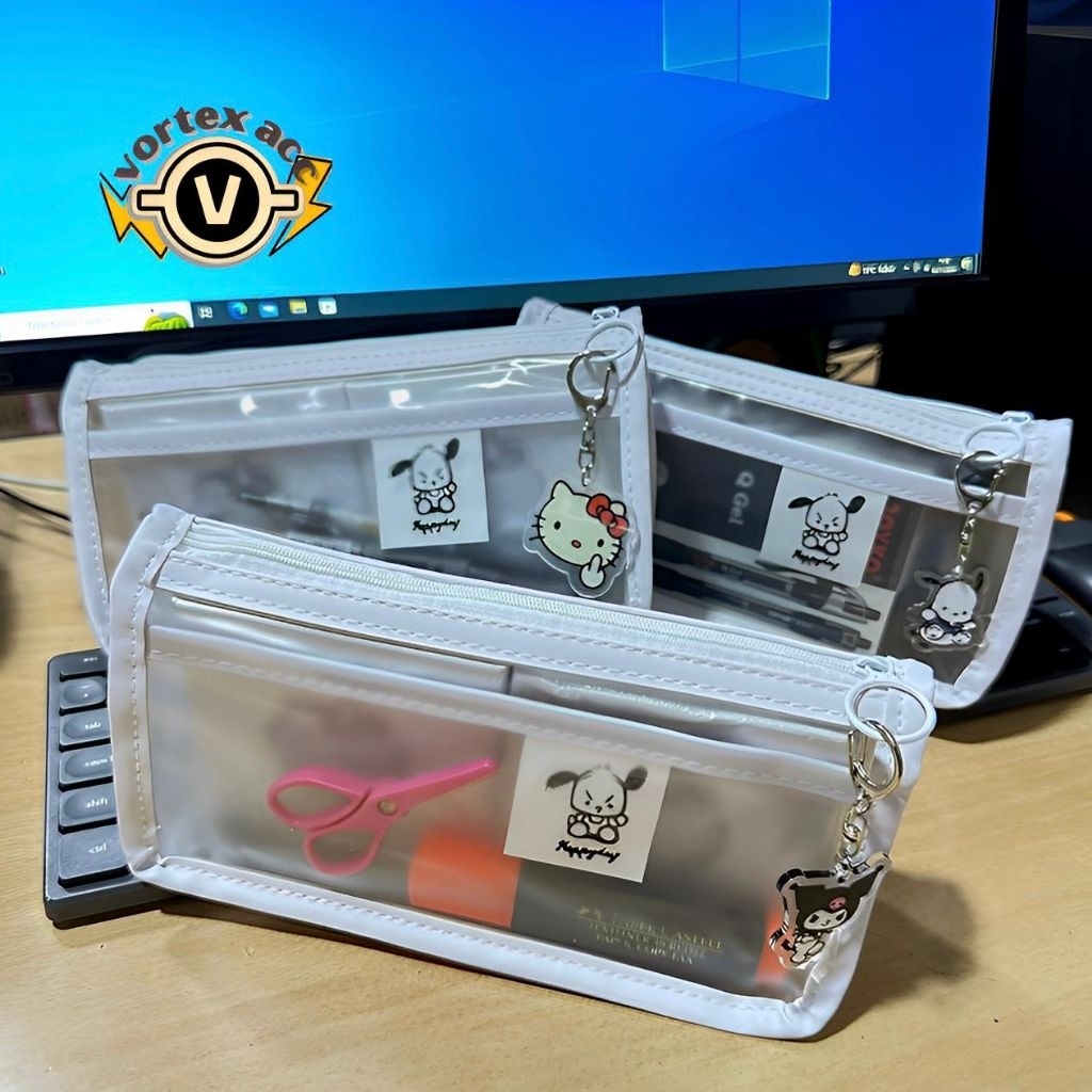 

TEMPAT PENSIL CASE TRANSPARAN KOTAK PENSIL AESTHETIC TRANSPARAN SERBAGUNA ANTI AIR SB-6