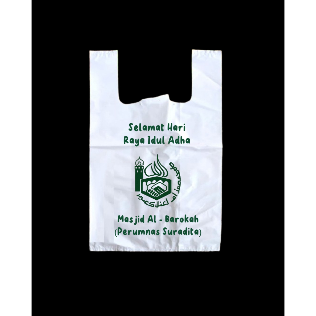 Sablon Plastik Kresek Custom|Cetak Logo & Teks