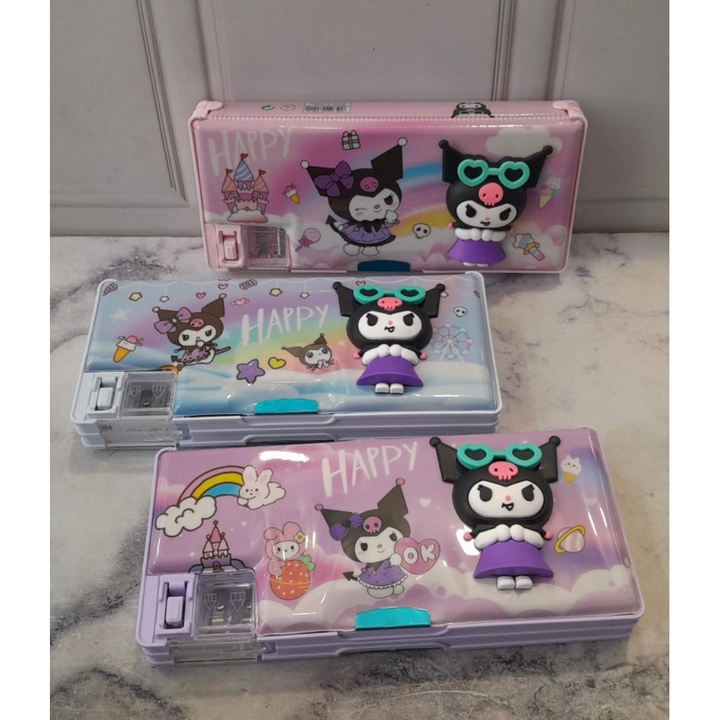 

Tempat pensil Magnet kode 98-21 Tempat Pensil karakter Kuromi