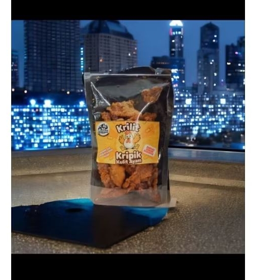 

Terlaris..Kripik kulit ayam krispi enak gurih nagih