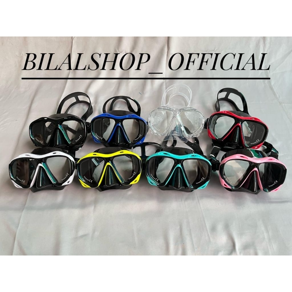 AOSI MASK DIVING ALAT SELAM KACAMATA SELAM MASKER DIVING