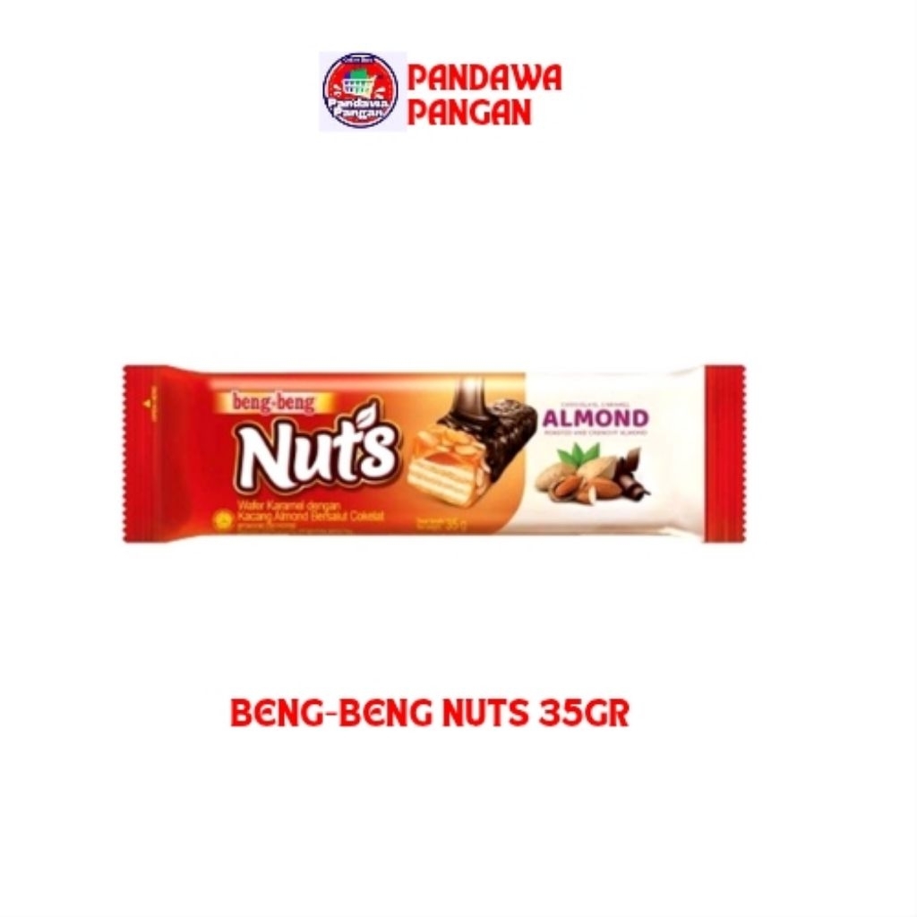 

Beng beng nuts Almond 35gr ( 1 box GB @15pcs )