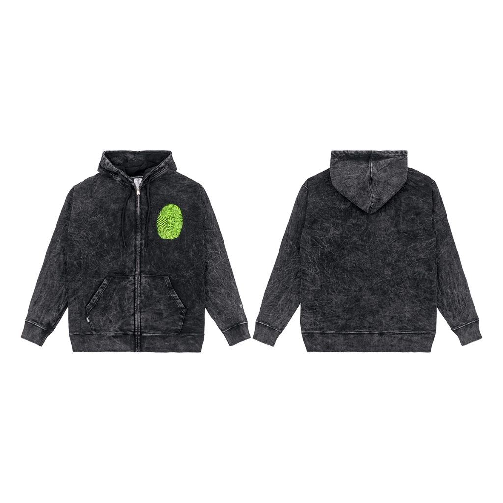 ZIP HOODIE MATERNAL DISASTER ( HUELLA )