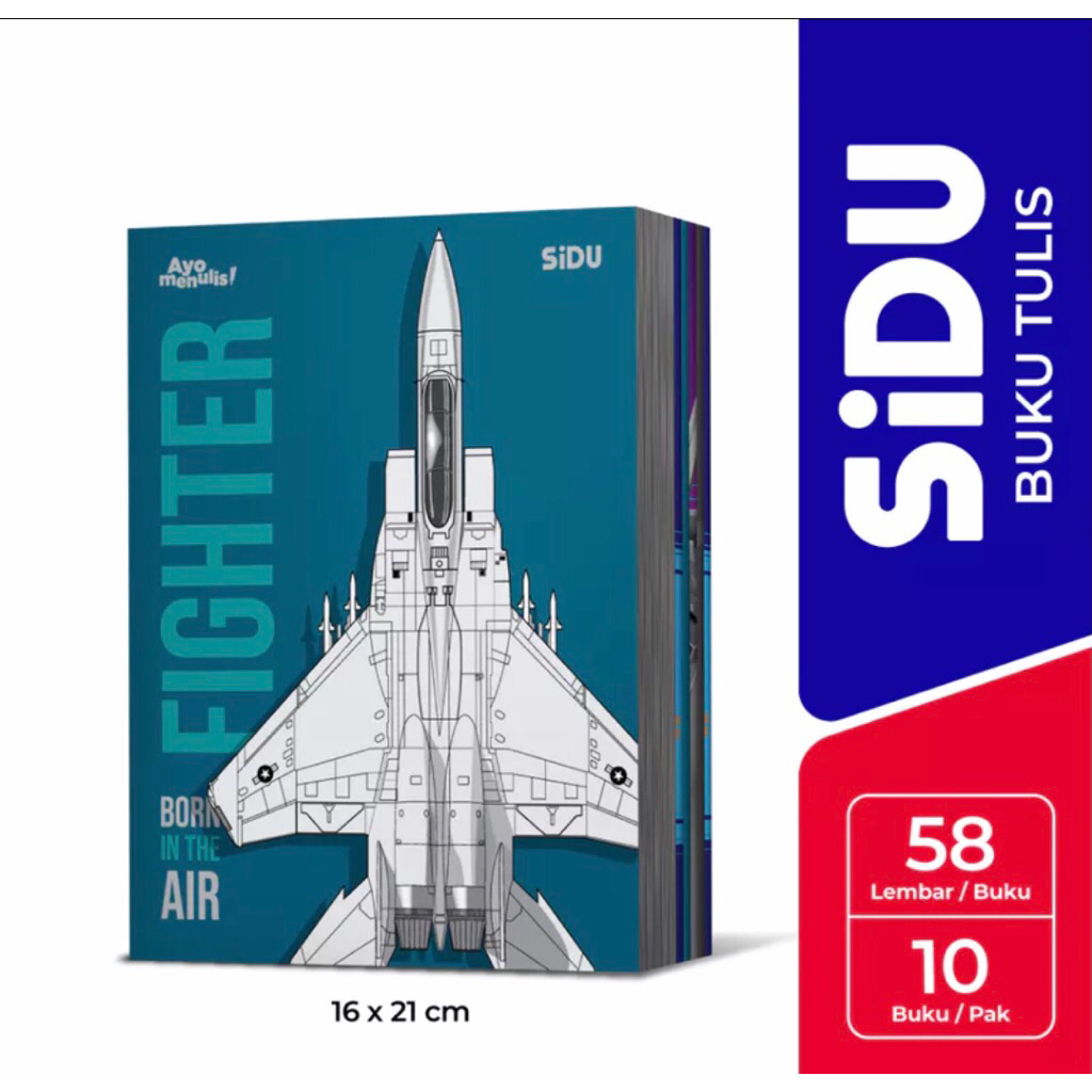

Buku tulis Sidu 58 Lembar