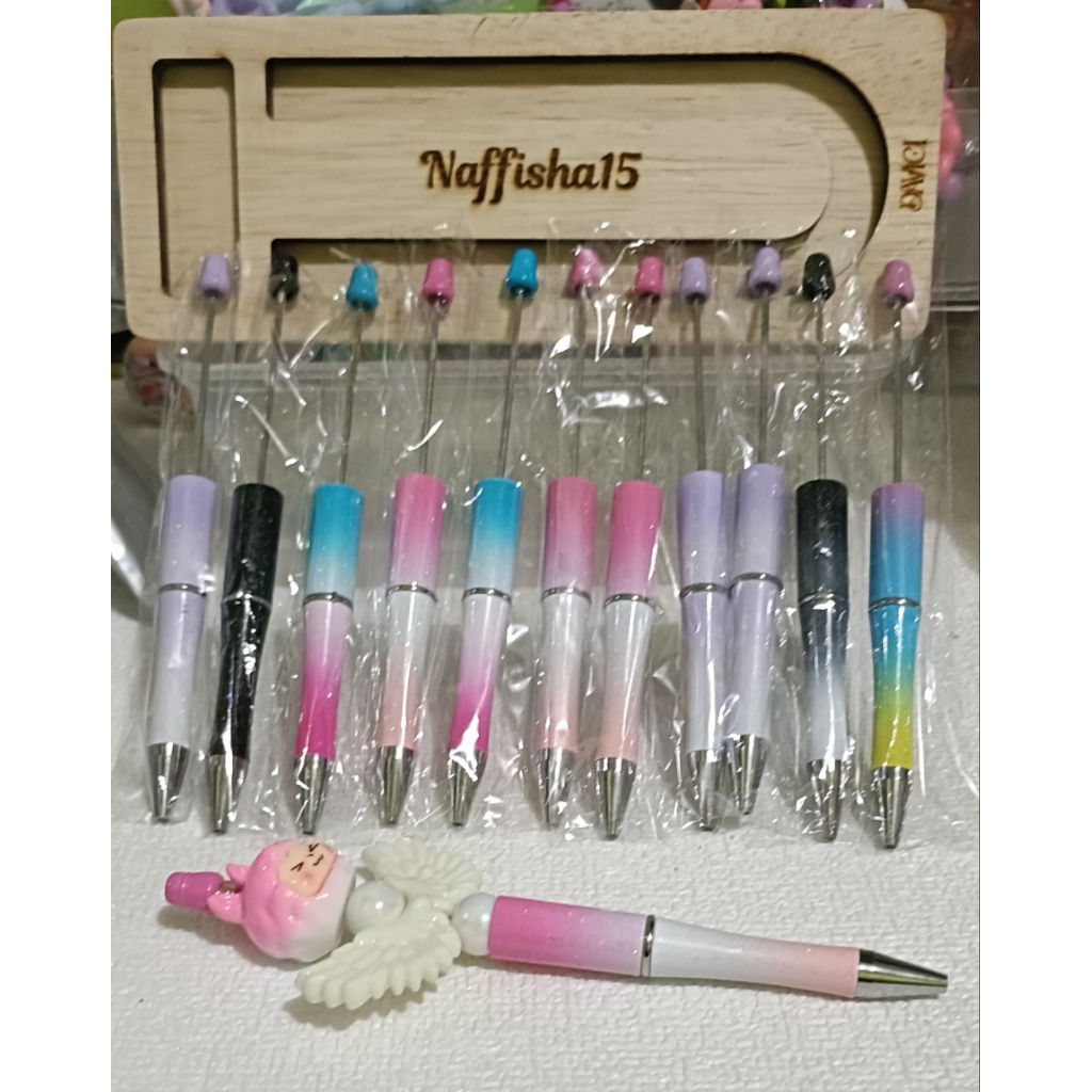 

Pulpen DiY manik warna gradasi random(1pcs)