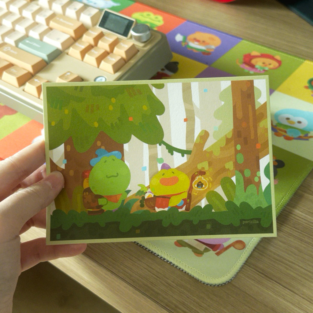 

Art Print - Frogventures (A6)