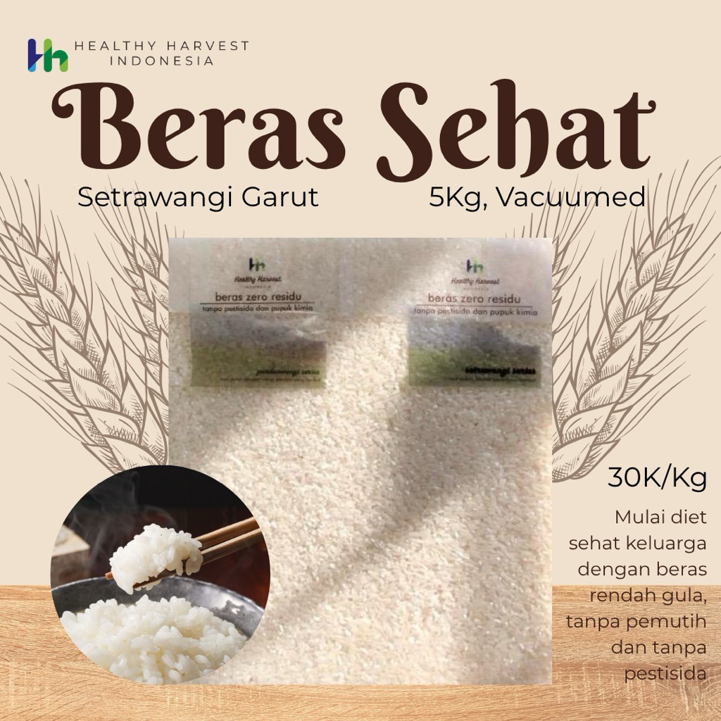 

Beras Sehat Tanpa Pestisida