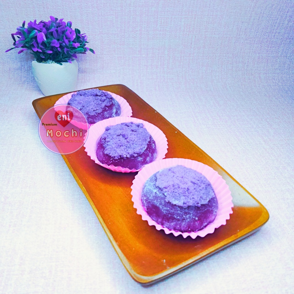 

MOCHI PREMIUM CREAM SELAI BLUEBERRY Fresh by Eni Mochi Balikpapan (enifood)