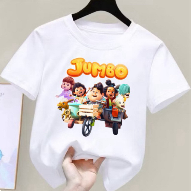 Kaos Anak Anak Karakter Jumbo Sepeda Umur 2-16 Tahun