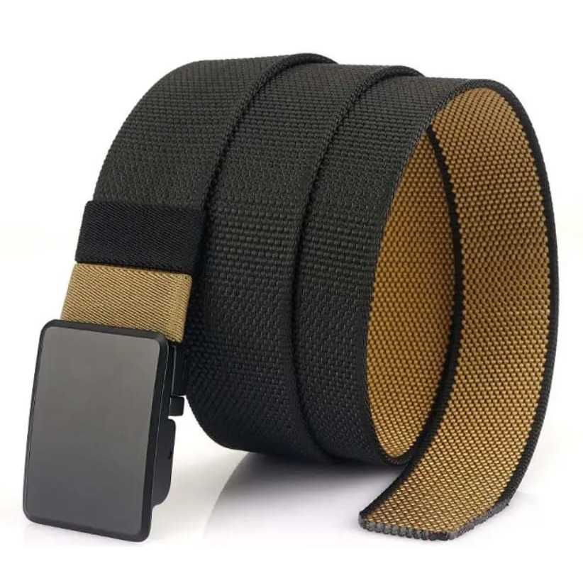 ikat pinggang pria dewasa sabuk kanvas pria dewasa kekinian gesper terbaru kanvas kotak