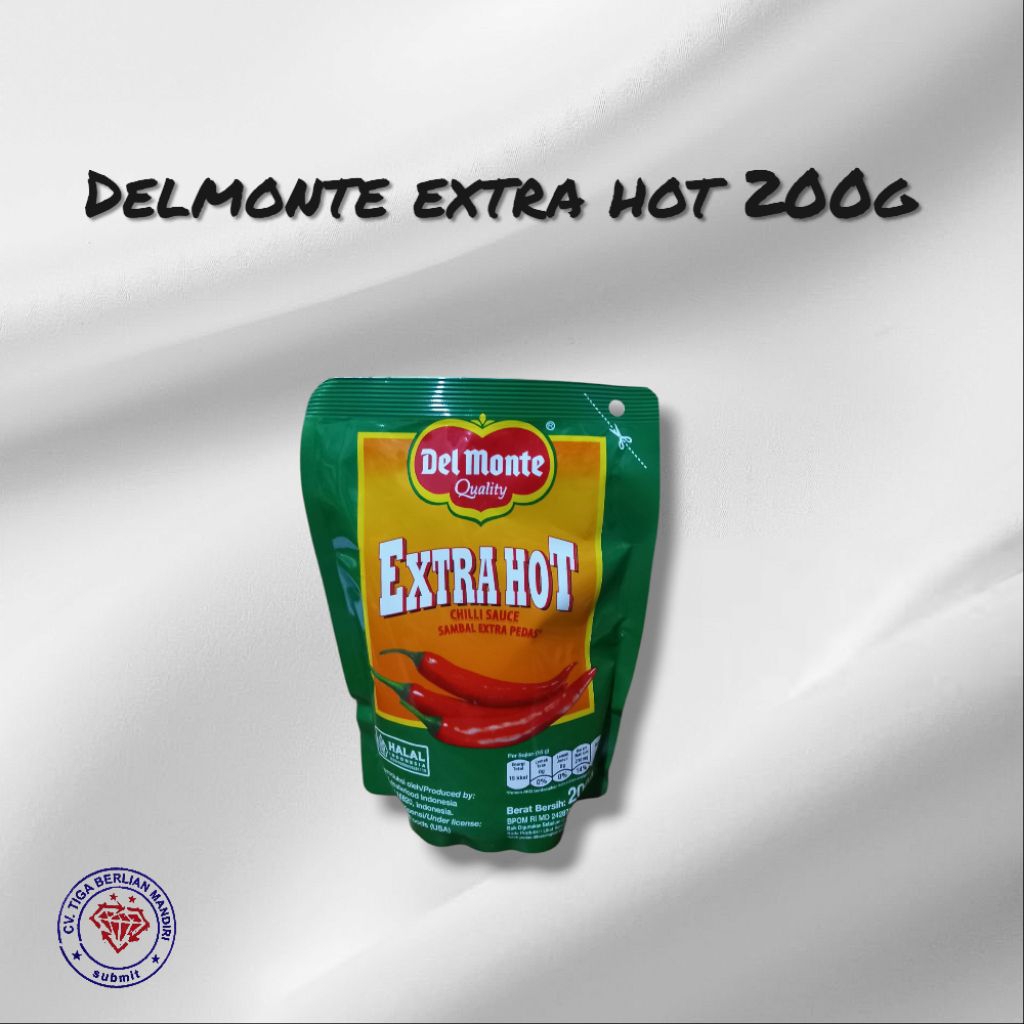 

SAUS DELMONTE EXTRA HOT DAN TOMAT 200G