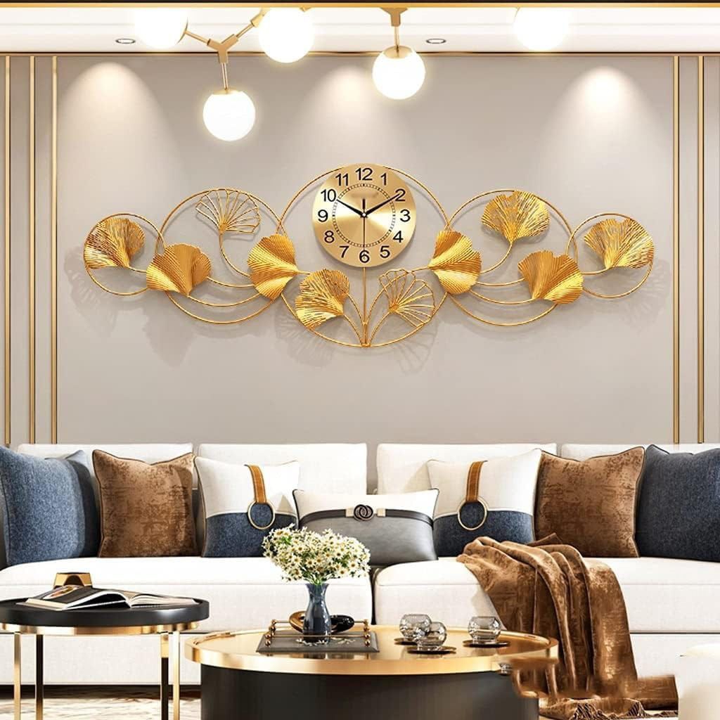 Jam dinding merak jam jumbo luxury jam mewah hiasan dinding jam mewah