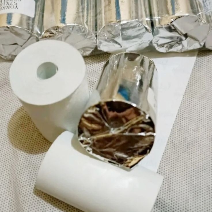 

Kertas struk thermal 58x4mm full coreles Printer Edc 58mm paket 1 pcs