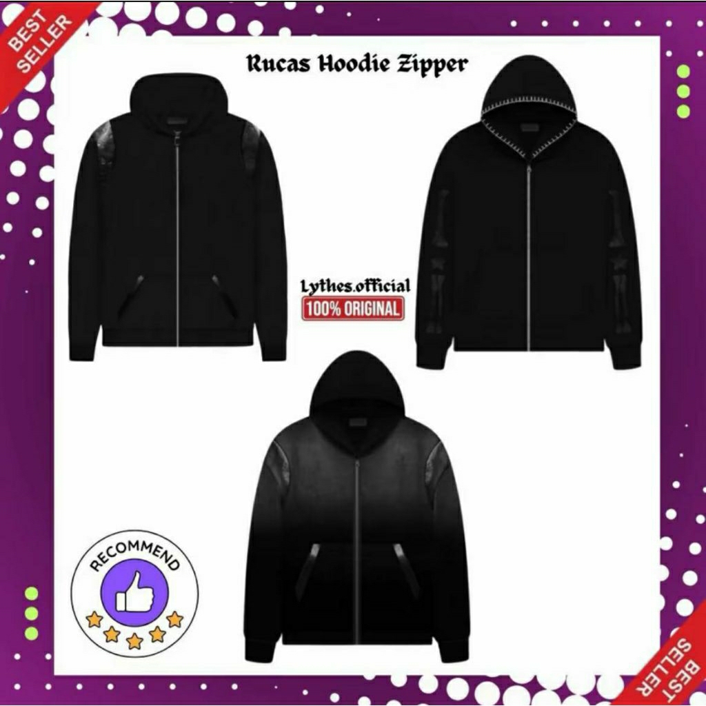 [100% ORIGINAL] Rucas Hoodie Zipper Limited Edition