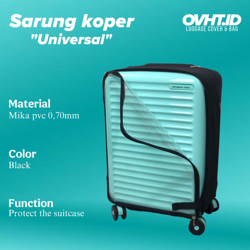 sarung koper untuk koper samsonite red samsonite