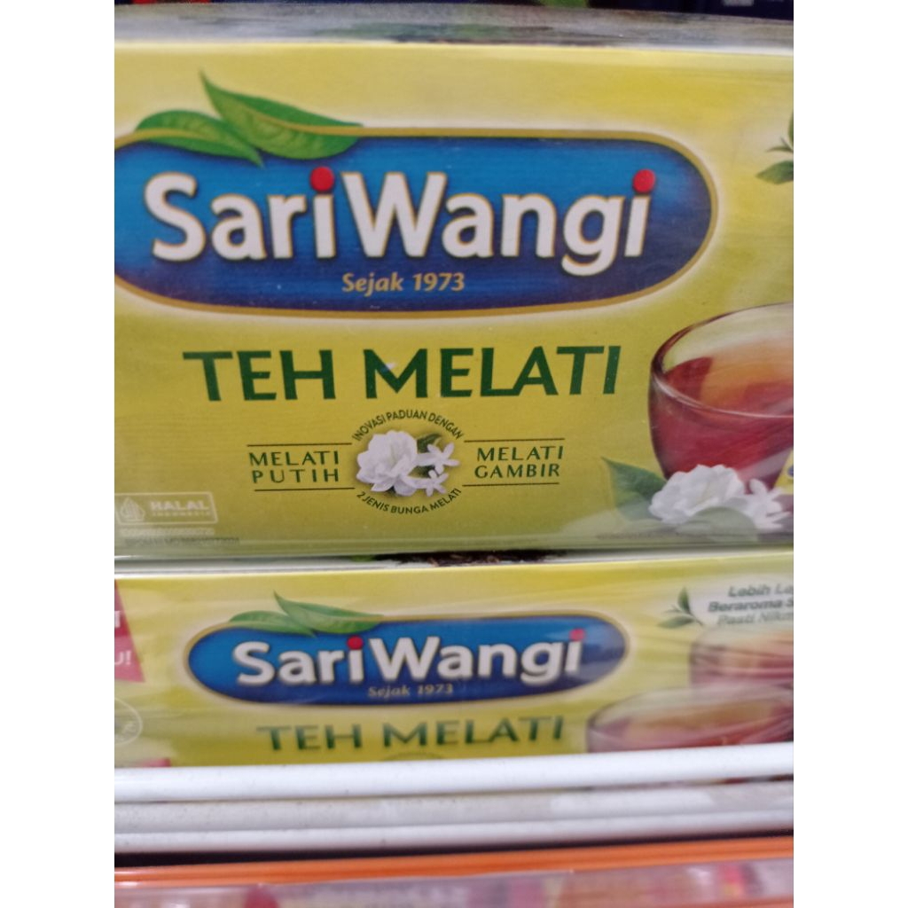 

SariWangi Teh Melati kemasan Isi 25 kantong Teh