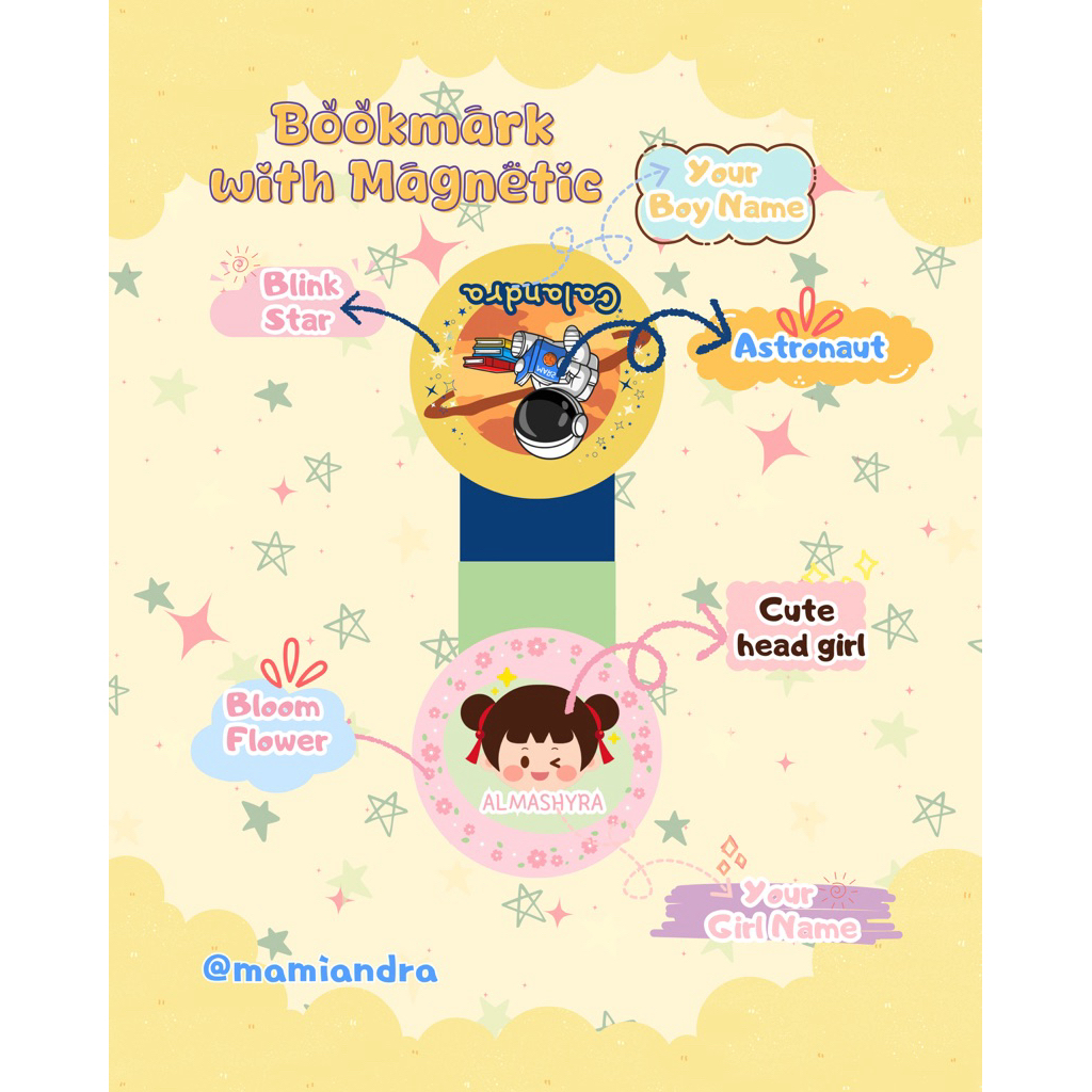 

Pembatas Buku Magnet