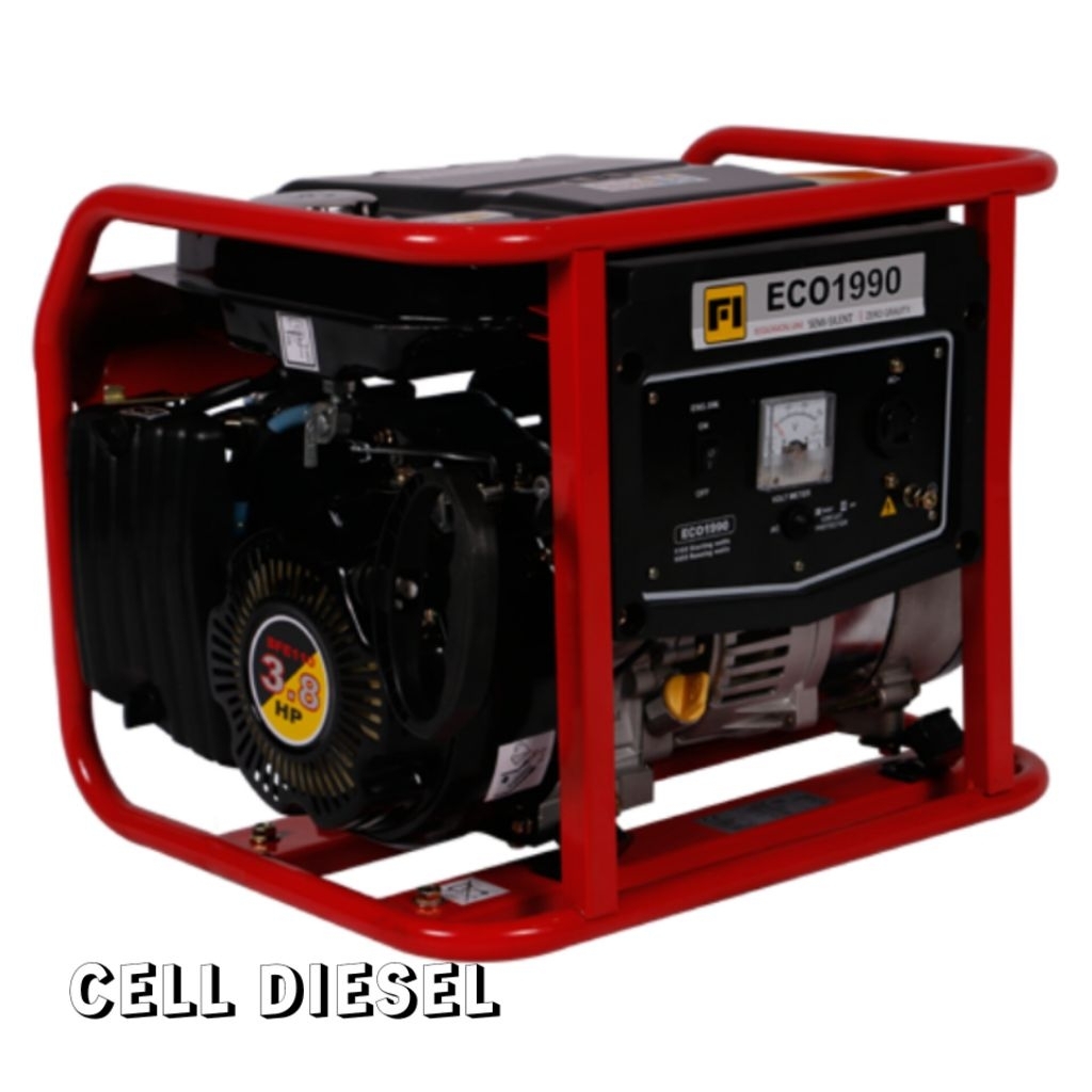 Genset Bensin Semi Silent Generator Firman ECO1990 + AVR ECO 1990 KW