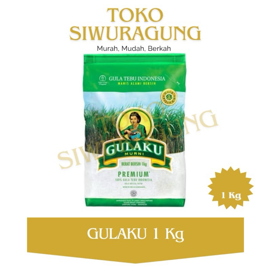 

GULAKU Gula premium 1KG