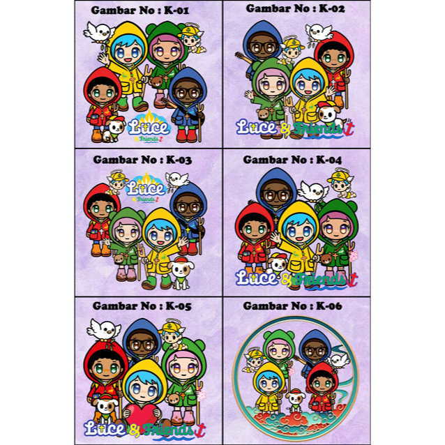 

Luce (Karakter Lengkap) - Sticker Baju