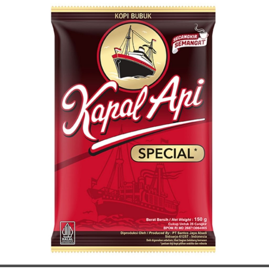 

KAPAL API KOPI BUBUK INSTAN 150 GR