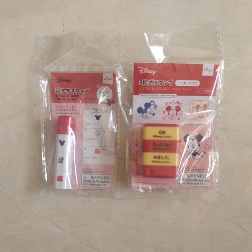 

mickey mouse message stamp stempel reward anak design letter stamp