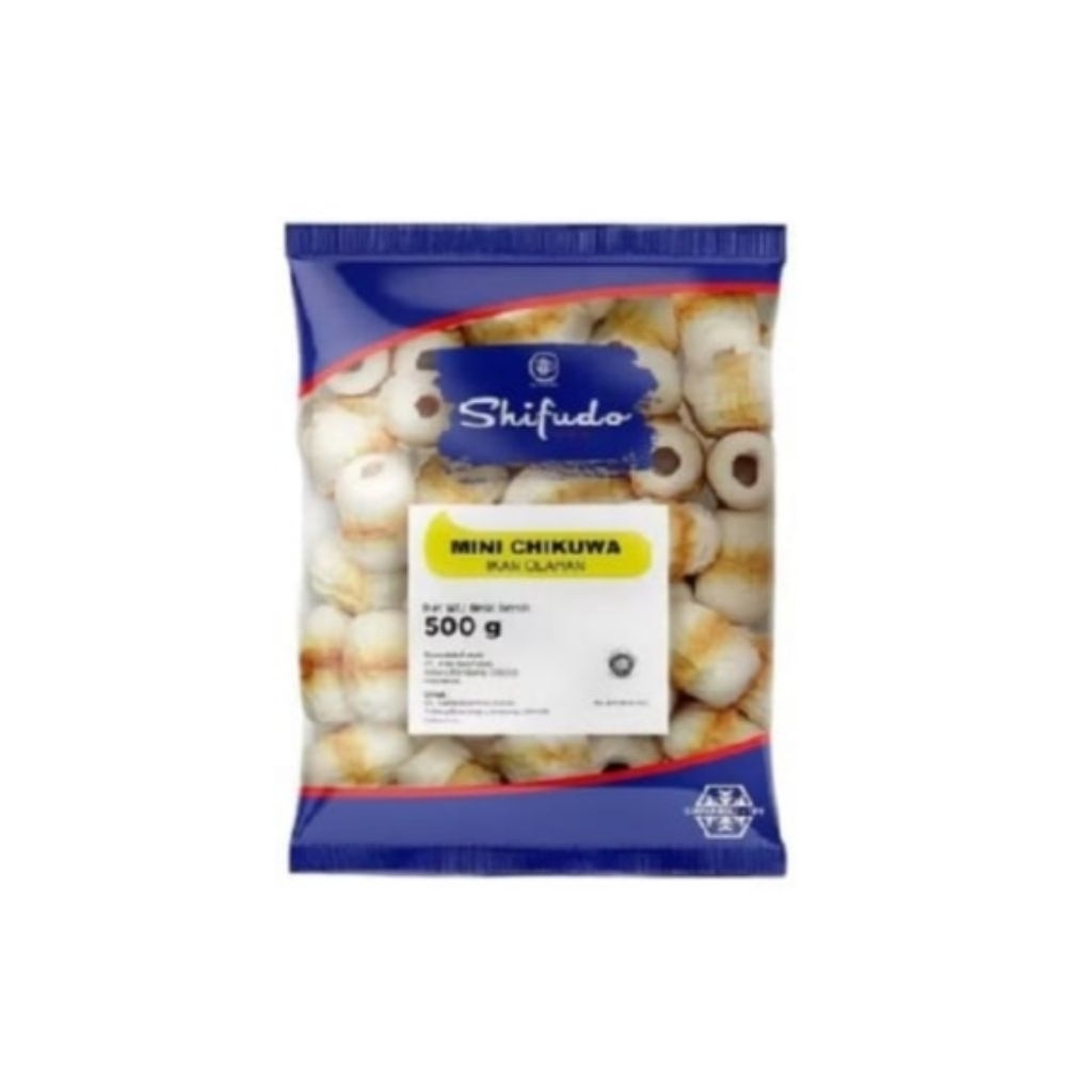 

Arifa MART - Shifudo Chikuwa Mini 500 gr - Bahan Sate Seafood, Steamboat, Tomyam