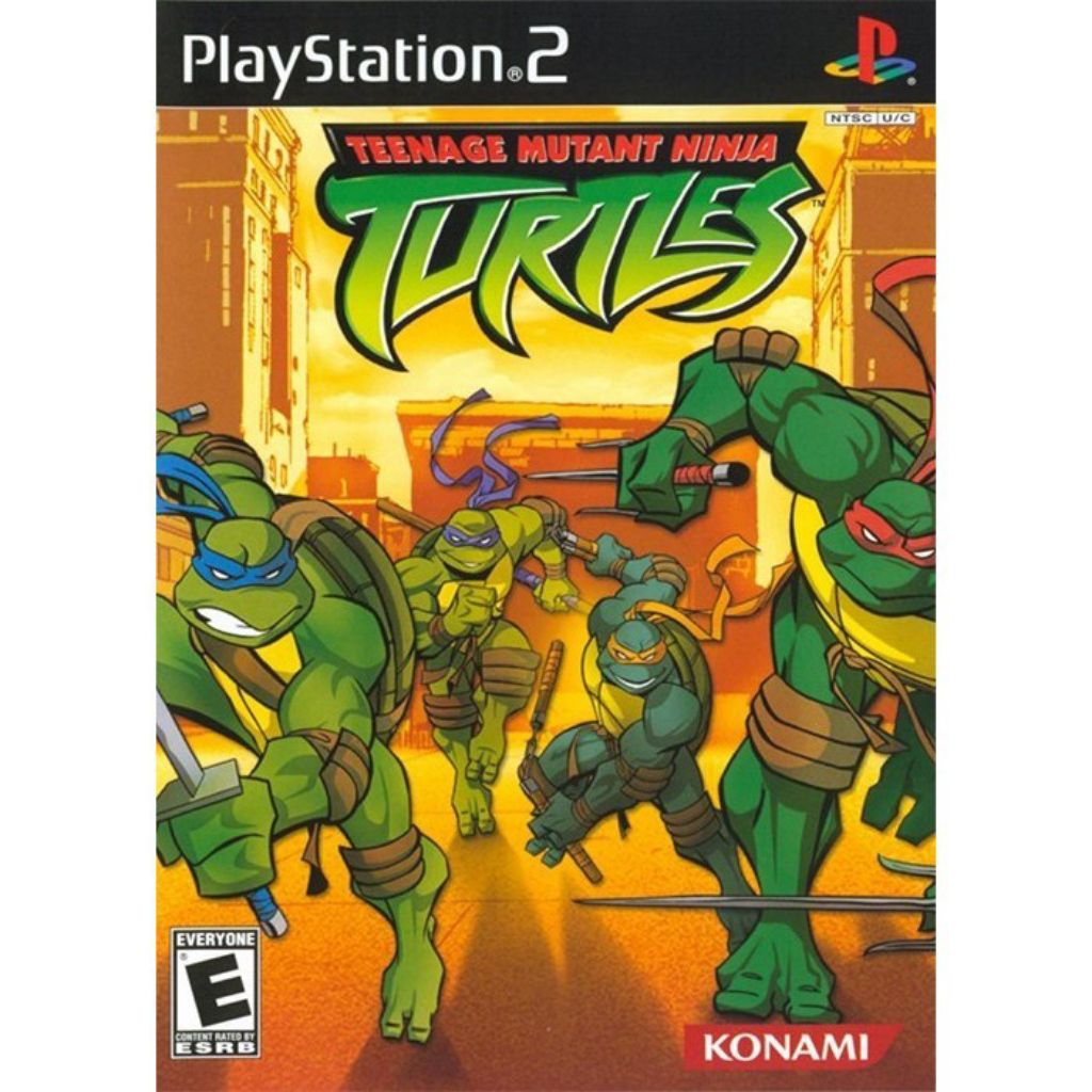 KASET PLAYSTATION 2 - TEENAGE MUTANT NINJA TURTLES