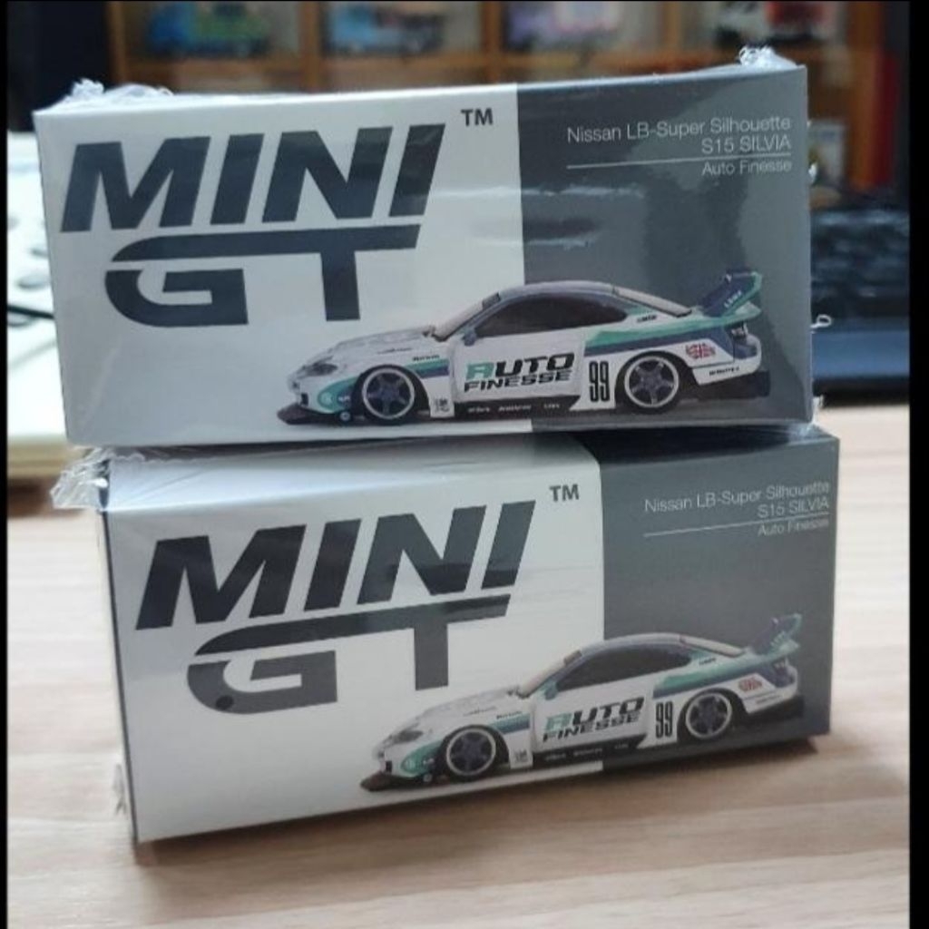 mini gt 490 nissan LB silhouette silvia s15 auto finesse