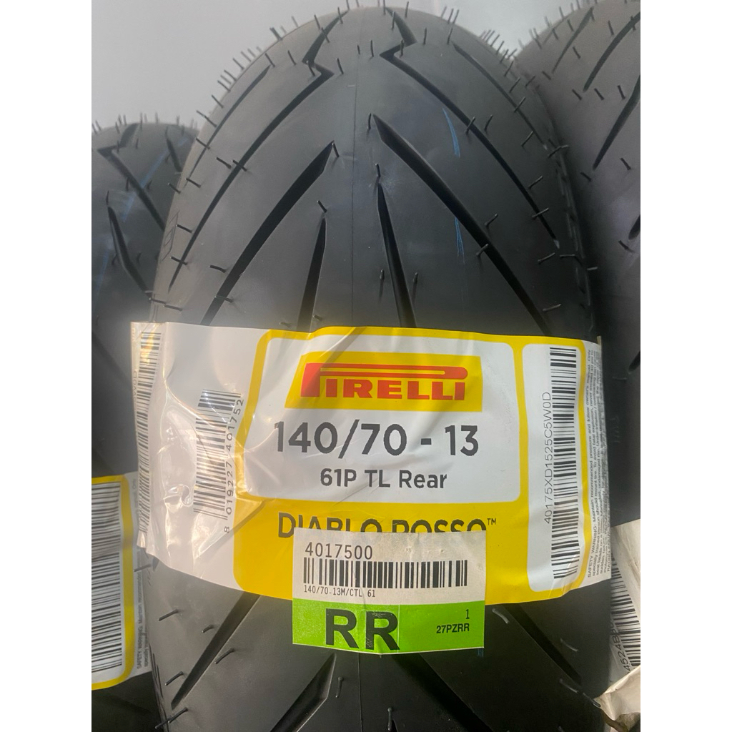 pirelli diablo rosso scooter 140/70 13