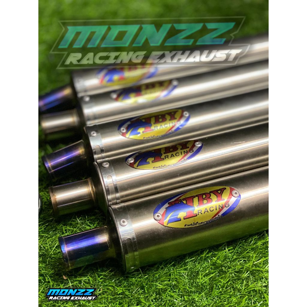 Silincer Knalpot Racing HBY Universal Stenlis