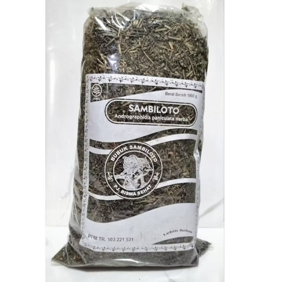 

Jamu Herbal Sambiloto/ Paitan - Bisma Sehat kemasan 1 kg