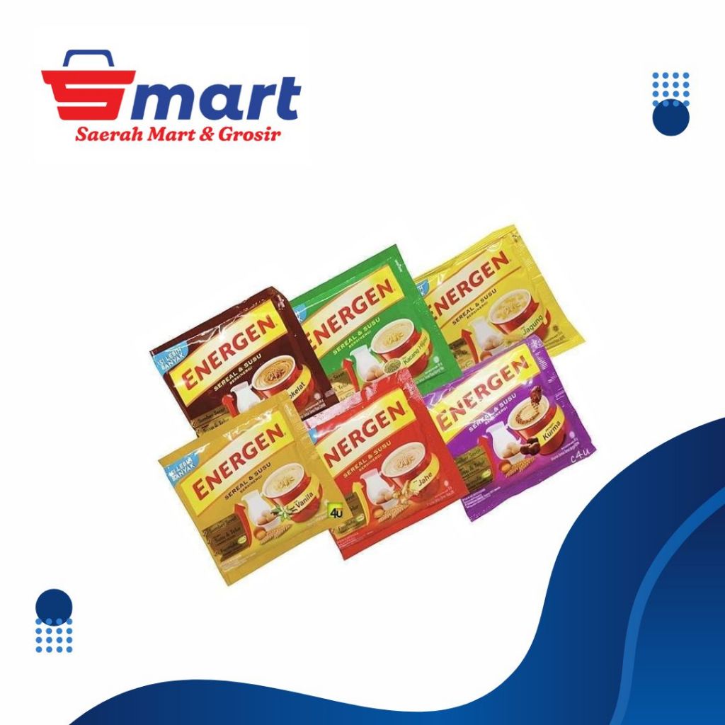 

Energen Susu dan Cereal Cokelat Vanila Coklat Kacang Hijau Jagung Jahe Kurma