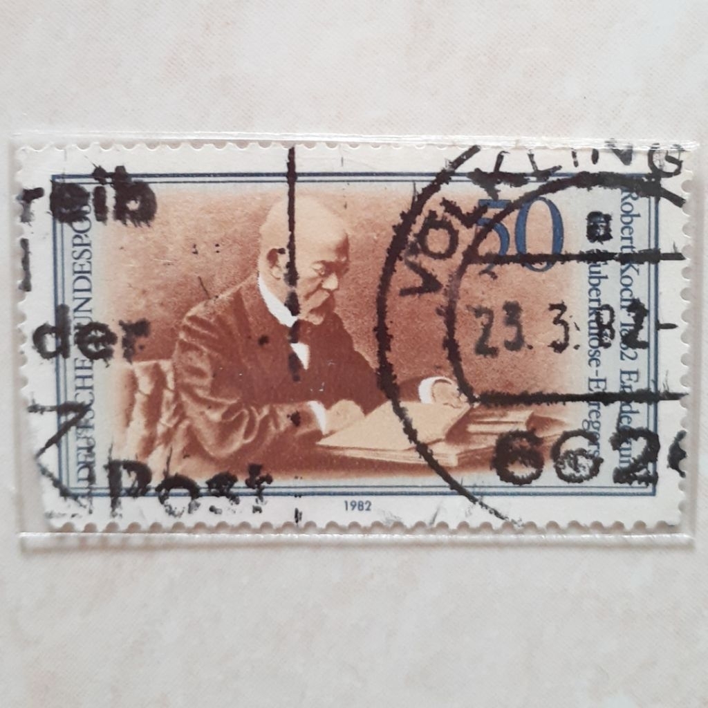 

(J2) Perangko Jerman Centenary of Discovery of Tubercule Basillus Tahun 1982