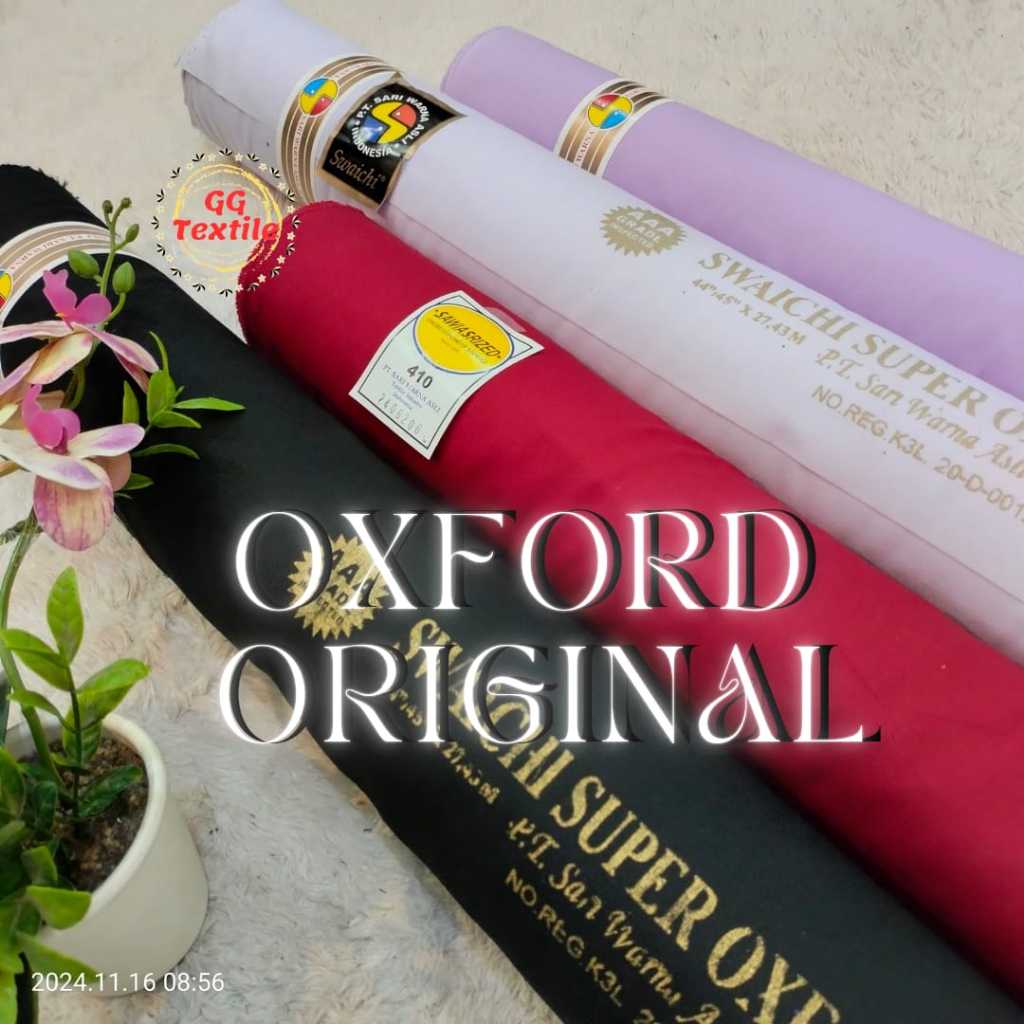 Kain Oxford SWA - ROLL GROSIR (OXFORD SWA) Kain Seragam Sekolah