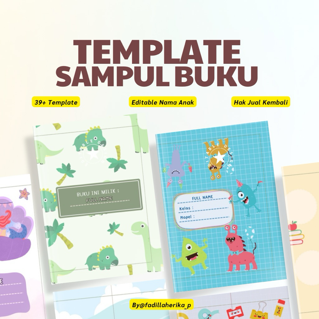 

SAMPUL BUKU - BISA REQUEST NAMA ANAK