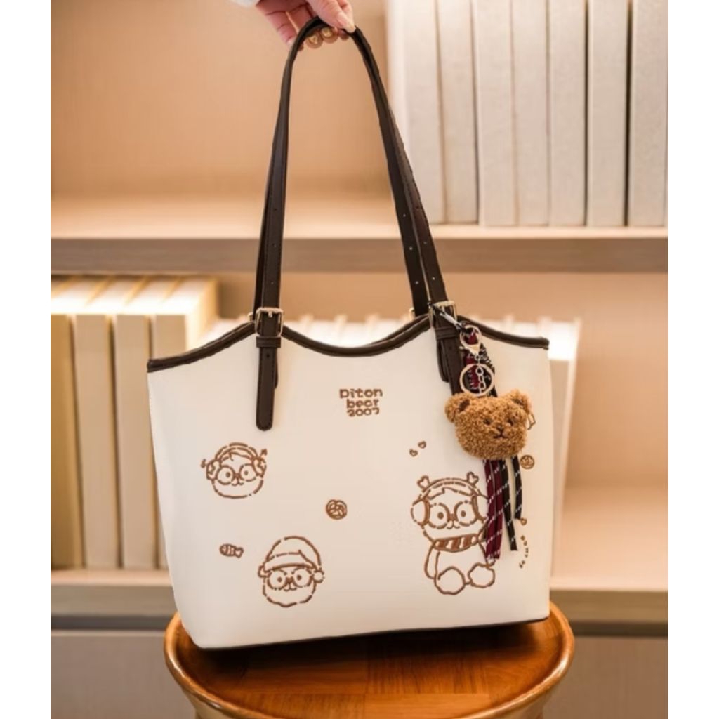 TOTE BAG TERBARU / TOTEBAG KEKINIAN / TOTE HITS BEIBAOBAO ORIGINAL 8588