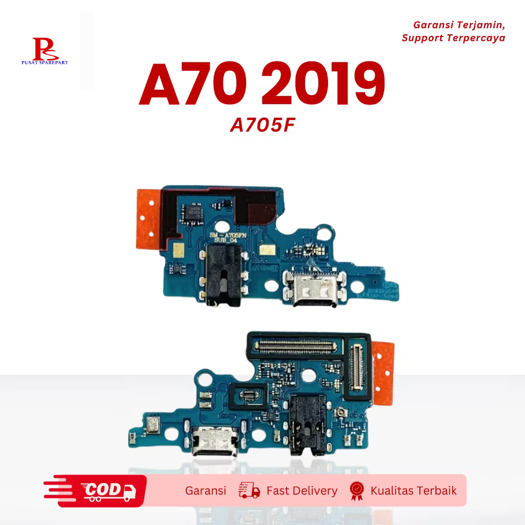 PAPAN CAS SAMSUNG A70 2019 A705F | KONEKTOR CAS HP | PAPAN PCB | PAPAN KONEKTOR | PAPAN CHARGER | PA