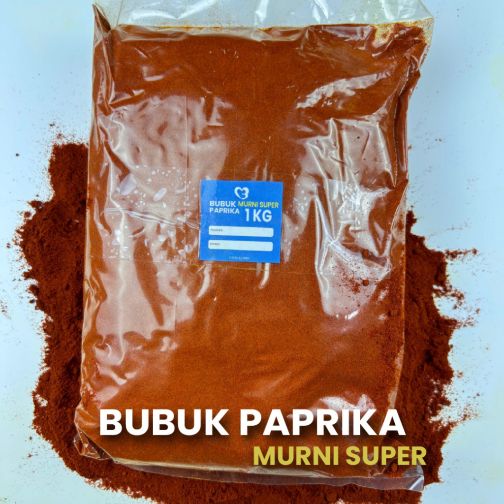 

Cinta Bumbu Bubuk Paprika Murni 1 Kg - Bumbu Masak - Bubuk Tabur